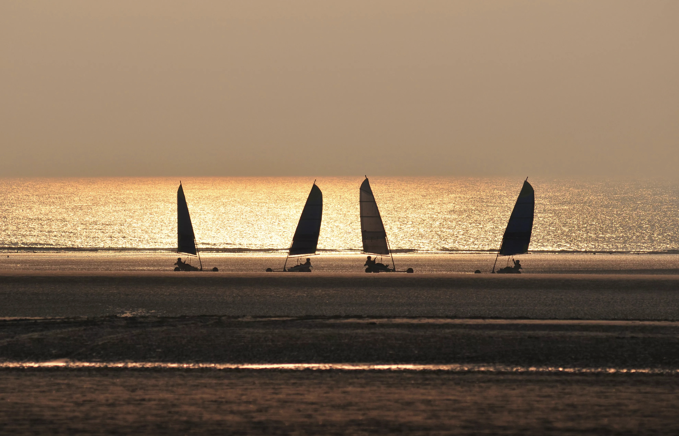 Chars à voiles séjour baie de somme