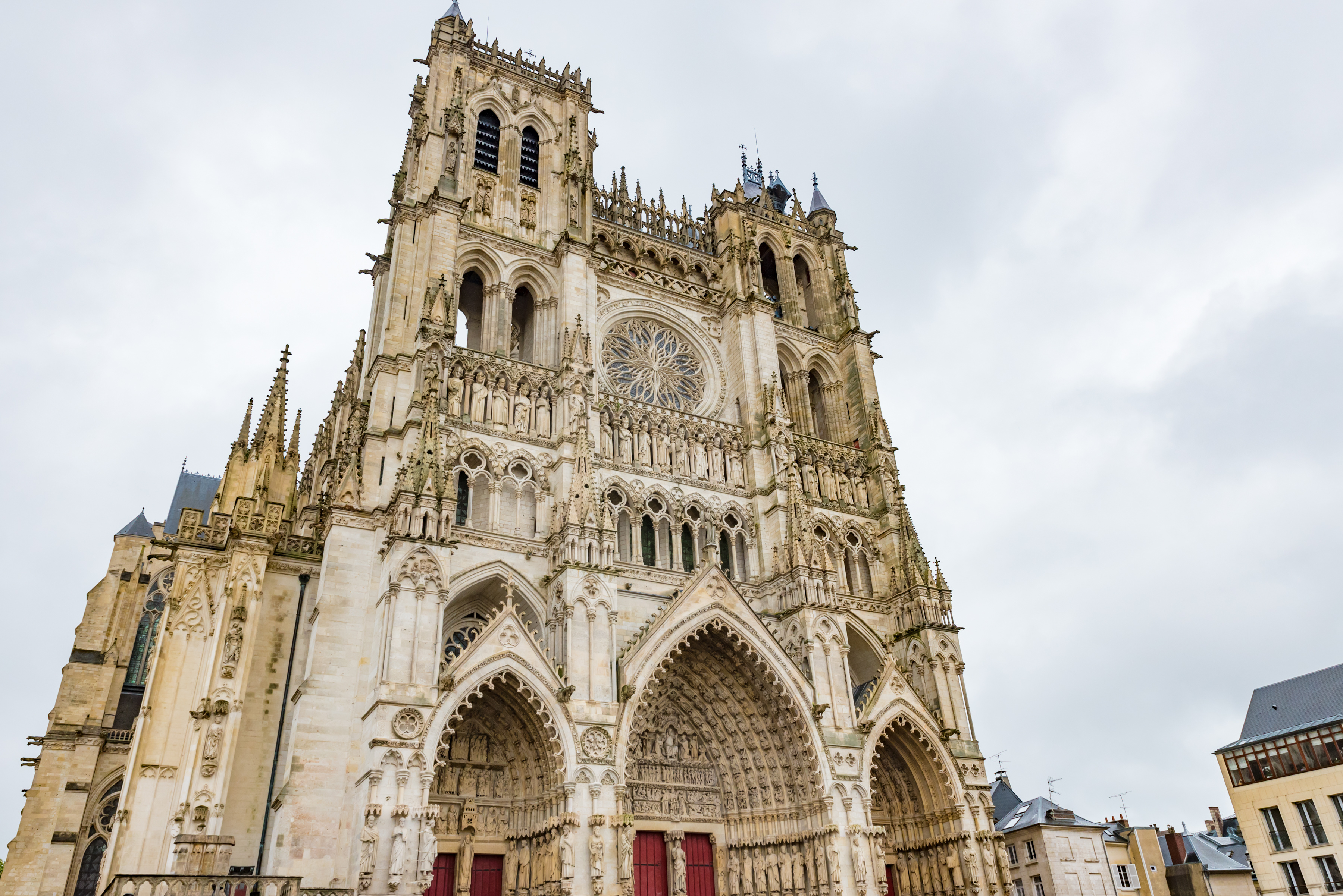 Cathedral Basilica of Our Lady of Amiens (French: Basilique Cathédrale Notre-Dame d'Amiens), or simply Amiens Cathedral, a Roman Catholic church, a UNESCO World Heritage Site.